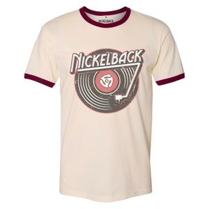 Retro Nickelback ringer tee